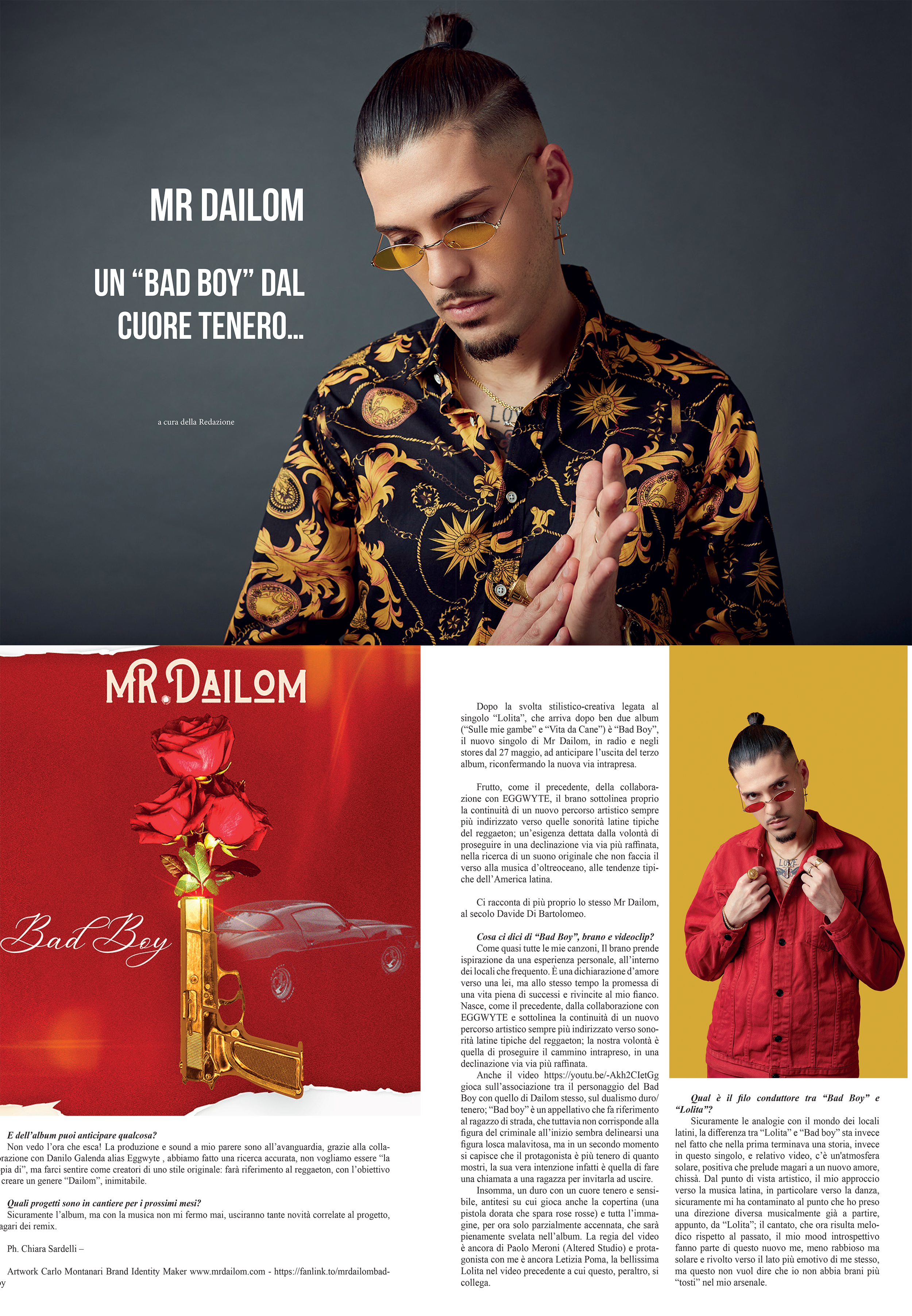 Mr Dailom su Life Factory Magazine di Agosto 2022