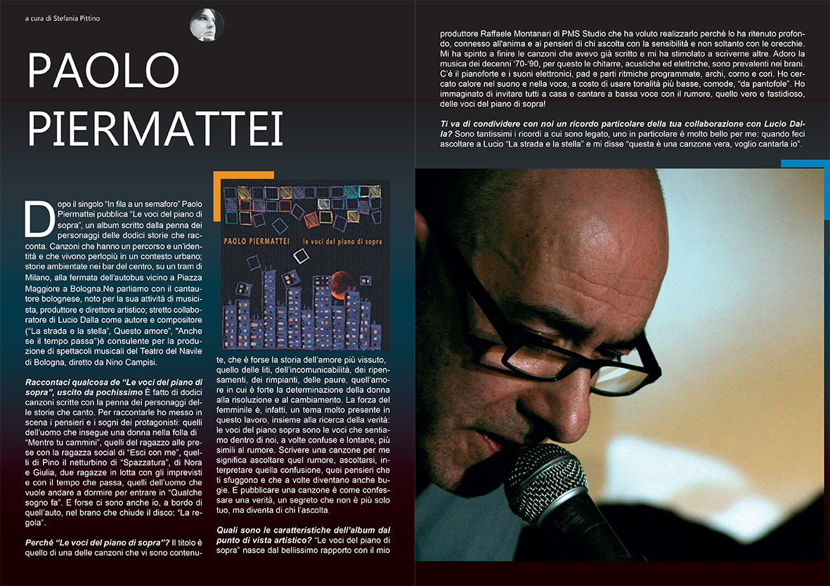 Paolo Piermattei su Z Magazine (Gennaio 2022)