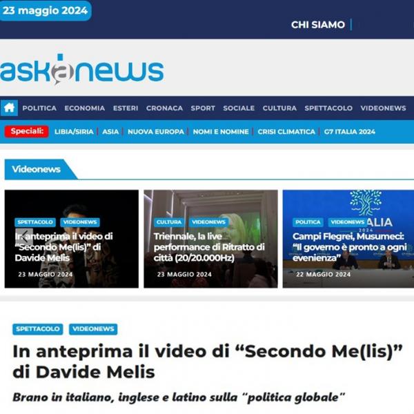 Davide Melis su Aska News